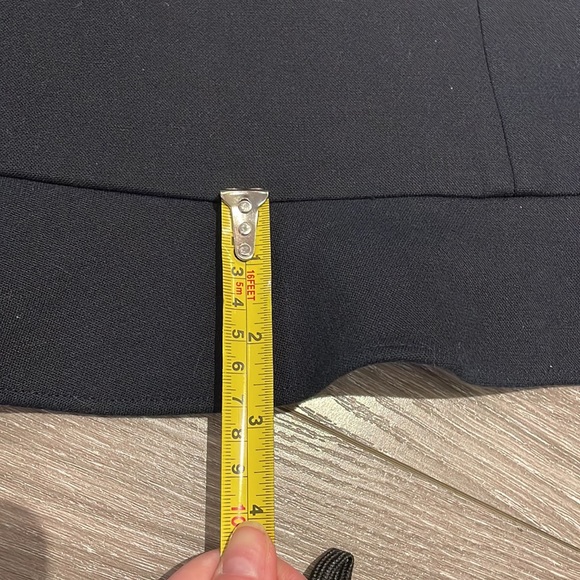 NWT Ann Taylor Navy Skirt Ruffles Size 6P - Picture 6 of 7